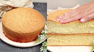 Pan di spagna con 3 ingredienti come fare una torta soffice e dal risultato assicurato [upl. by Ahseekal277]