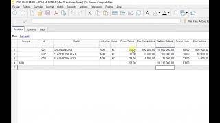 comment créer la fiche de Stock dans le logiciel banana comptabilité 4eme CG MULEMBA EDAP [upl. by Ardnassak]