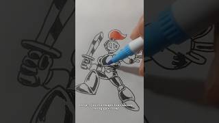 Desenhando um cavaleiro parte 2 anime desenhando drawing dibujando armor sketch rpg art [upl. by Ynoble]