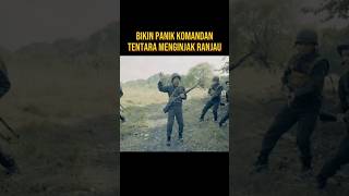 BIKIN PANIK KOMANDAN TENTARA MENGINJAK RANJAU alurceritaflim film [upl. by Ansela]