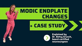 Case study 152  Modic Endplate Changes  Degenerative Disc Disease explained by Dr Betsy Grunch [upl. by Cirda]