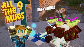 The EASIEST Way to get INFINITE Mana ◽️ All The Mods 9 EP16 [upl. by Glenna]