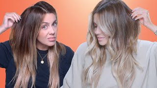 How To Brighten And Tone Your Hair In One Easy Step with WELLA Colorcharm Toners [upl. by Maillw832]