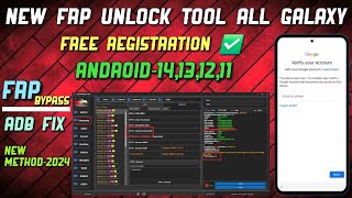 💥Finally Samsun New Frp Tool Free Registration 💥Adb Error Fix All Frp Unlock Done✅ Android 121313 [upl. by Happ]