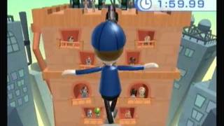 Wii Fit Plus Balance Games Playthrough Part 5 Tight Rope Walk [upl. by Adnahcal]