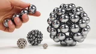 Playing with Big Magnet Balls  Magnetic Games [upl. by Pell488]