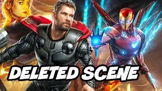 Avengers Infinity War Thor Deleted Scene  Stormbreaker Alternate Ending Breakdown [upl. by Aicerg]