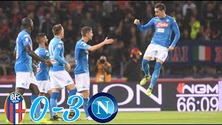 Bologna vs Napoli 03  All Goals amp Highlights  Serie A 20172018 [upl. by Mikol]