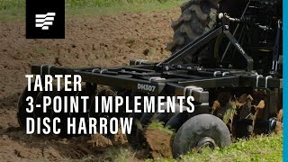 TARTER 3Point Implements Disc Harrow [upl. by Ennaear161]