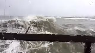 Big Wave Breaks Through Window 1st person view [upl. by Cara90]