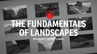 The Fundamentals of Landscapes  Art Camp 3 Preview with Noah Bradley [upl. by Enihsnus]