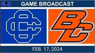 GAME BROADCAST Catholic Central at Byron Center  Feb 17 2024 [upl. by Eednarb]