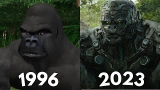 Evolution of Optimus Primal In Transformers MOVIES 19962023 [upl. by Joshua]