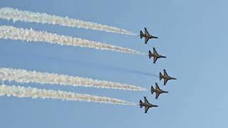 블랙이글 에어쇼계룡군문화축제 Black Eagle Air Show Gyeryong Military Culture Festival [upl. by Rosario]