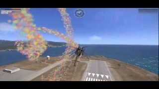 ARMA 3 Editor  58 How to make the helicopter drop smoke granates and spray funky stuff [upl. by Saks]