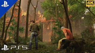 Uncharted 3 Drakes Deception Walkthrough Gameplay Part 5  Stay in the Light [upl. by Nevak]