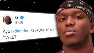 KSI Wont Leave Dantdm ALONE ITS BAD [upl. by Ecnerwaled963]