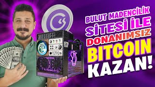 GOMINING İLE DONANIMSIZ BITCOIN KAZAN  İnternetten Para Kazanma [upl. by Holmen]