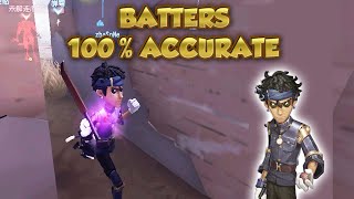 Batters 100 Accurate  Identity V  アイデンティティV  Batter [upl. by Jasper]