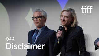 DISCLAIMER QampA with Cate Blanchett Kevin Kline amp Alfonso Cuarón  TIFF 2024 [upl. by Nednyl]