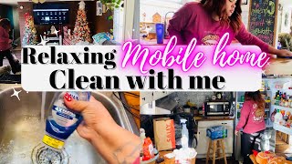 NEW Relaxing Mobile Home Clean With Me✨ cleanwithme getitdone [upl. by Kata497]