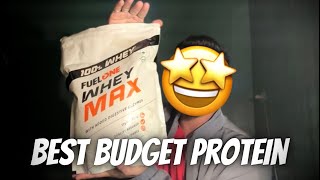 Best Budget Whey Protein  Yash Bhardwaj  Vlog189 [upl. by Aehtorod641]