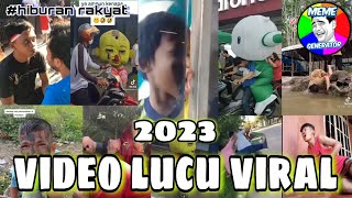 kumpulan video ngakak yang viral di tiktok • video lucu viral terbaru 2023 bikin ngakak sumpah😭😭🤣 [upl. by Lesya]