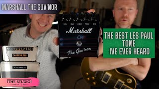 The Best Les Paul Tone Ive Heard  Marshall The Guvnor [upl. by Woermer]