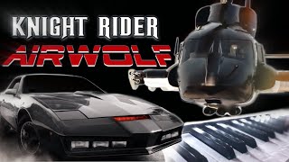 Knight Rider vs Airwolf  Theme Song Mashup Epic Version 2021 [upl. by Macpherson121]