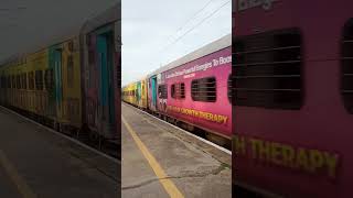 12679  Coimbatore Intercity in Top Speed [upl. by Nabetse176]