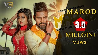 Marod मरोड़   Official Video  Raju Punjabi  Raj Mawar  Priya  Haryanvi Song 2018 VR BROS ENT [upl. by Hardman]