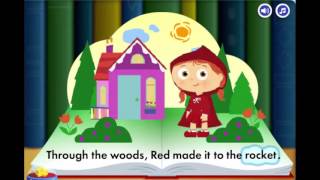 SUPER WHY Story Book Creator Little Red Riding Hood Cartoon Animation PBS Kids Game Play F [upl. by Ledah]