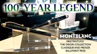 The Legendary Montblanc Meisterstück Celebrates 100 Years with The Origins Collection The GOAT 🐐 [upl. by Nylarad]