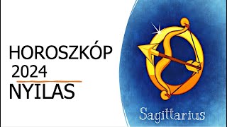 Horoszkóp 2024 NYILAS  Szerelem párkapcsolat horoszkóp Nyilas jegy 2024 évre [upl. by Drolet]