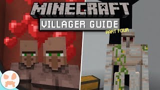 IRON GOLEM amp VILLAGER BREEDING Mechanics  The Minecraft 114 Villager Guide  Episode 4 [upl. by Asilem]