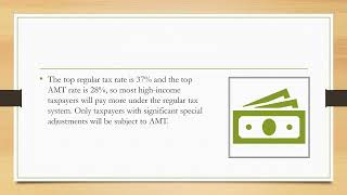 Alternative Minimum Tax AMT [upl. by Catlaina]