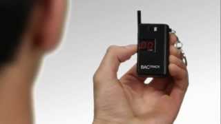 BACtrack Keychain Breathalyzer Demonstration  Official Version [upl. by Atnuhs]