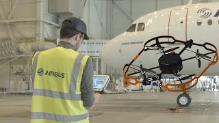 Aircrafts External Inspection by Drone Do you like this [upl. by Yenaj923]