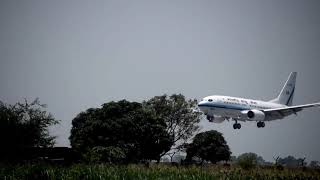 Kushinagar International Airport Beautiful Landing❤️ [upl. by Carilyn346]