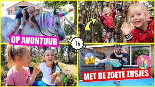 EEN SPANNEND AVONTUUR met DE ZOETE ZUSJES 1 UUR NIEUW ♥DeZoeteZusjes♥ [upl. by Eidok]