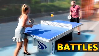 Ping Pong Battles against Strangers 2 [upl. by Imef]