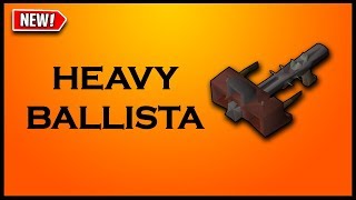 Heavy Ballista  RuneScape Weapon Guide [upl. by Kirch]