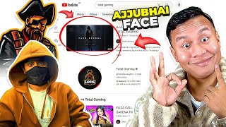 Reaction on ajjubhai Face Reveal😱 TotalGaming093  Prank toh Nahi Hey  🙄 [upl. by Chem]