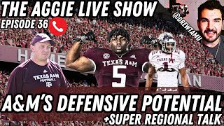 AampMs Defensive Potential  Super Regional Hype  The Aggie Live Show Episode 36 [upl. by Galitea247]