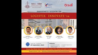 Awareness Session On LOGISTIX INNOVATE 24  MCC  MRF Innovation Park [upl. by Haliled]