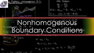 Solving the 1D HeatDiffusion PDE Nonhomogenous Boundary Conditions [upl. by Artinad]