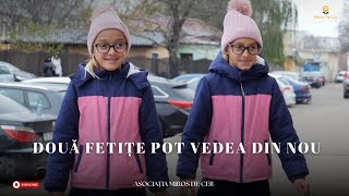 Două fetițe pot vedea din nou 🥹  Asociația Miros De Cer [upl. by Linnea749]