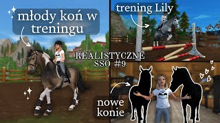 NOWE KONIE I MŁODY KOŃ W TRENINGU 🐴  Realistyczne SSO 9 [upl. by Jeb93]