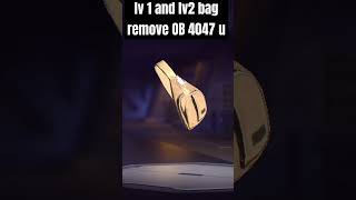 Lv 1Lv2 bag remove [upl. by Ravid397]