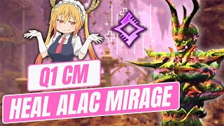 Heal Alac Mirage in Action  Qadim CM  Guild Wars 2 [upl. by Stanley]